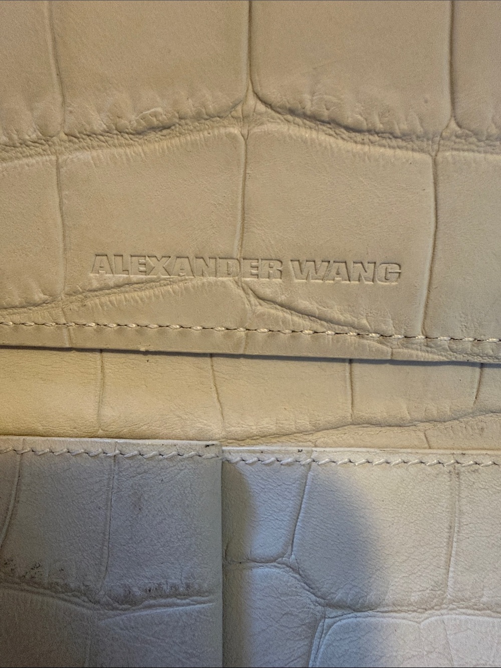Alexander Wang Croc-Embossed Tote Bag - Picture 2 of 4